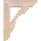 Ekena Millwork Olympic Slat Smooth Bracket, Douglas Fir, 3 1/2"W x 18"D x 22"H BKT04X18X22OLY06SDF - alternate 4